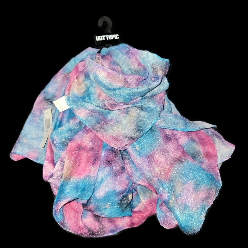 New Hot Topic Galaxy Scarf